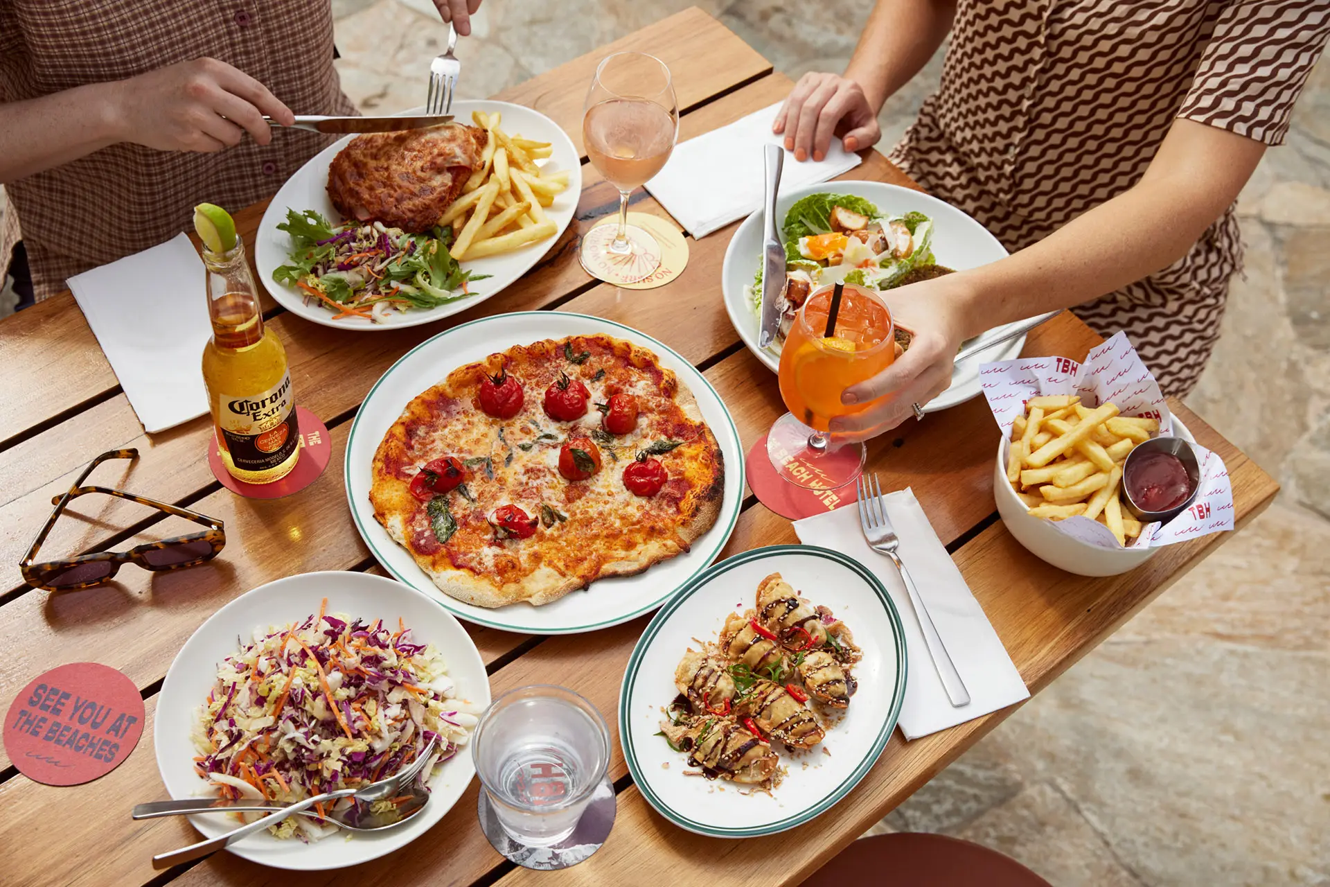 food at The Beach Hotel, Merewether
